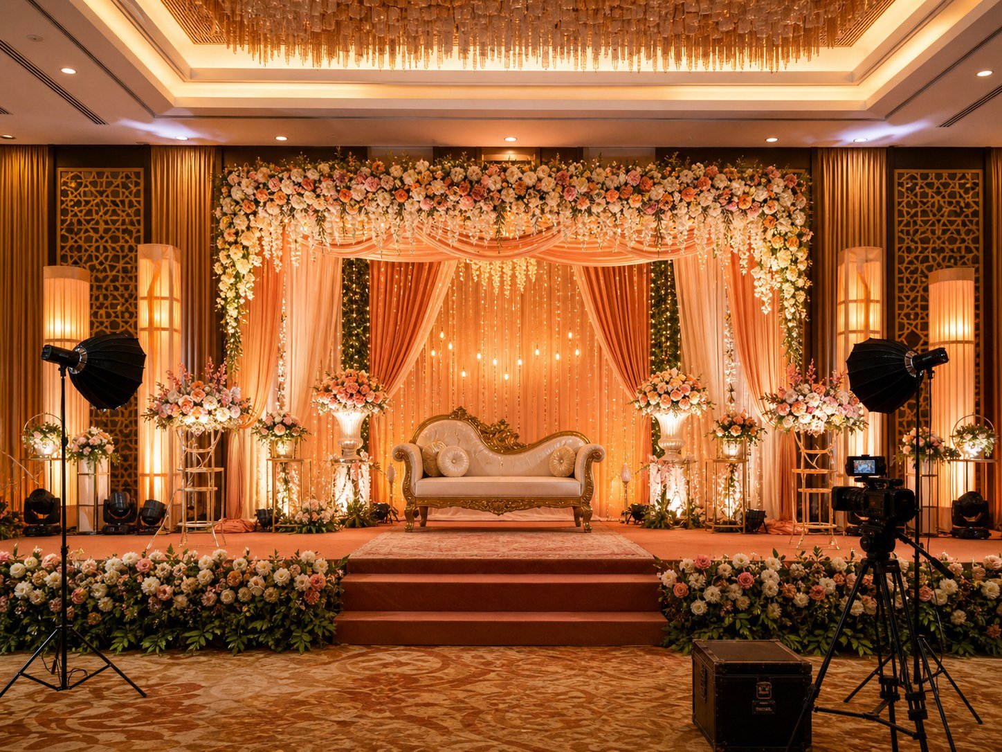 Premium event management setup